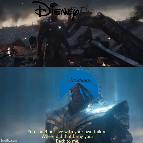 mufasa has lost to sonic | image tagged in thanos you could not live with your own failure,memes,sonic the hedgehog,paramount,disney | made w/ Imgflip meme maker