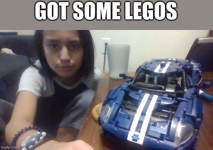 who else got legos | GOT SOME LEGOS | made w/ Imgflip meme maker