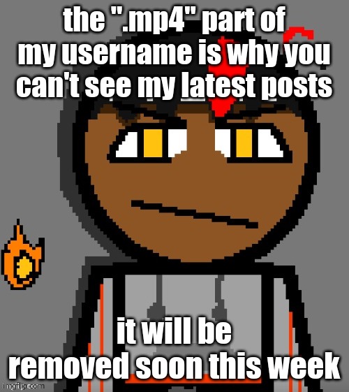 Claire themed Carl Molter | the ".mp4" part of my username is why you can't see my latest posts; it will be removed soon this week | image tagged in claire themed carl molter | made w/ Imgflip meme maker