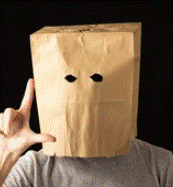 Brown Bag Man Blank Meme Template