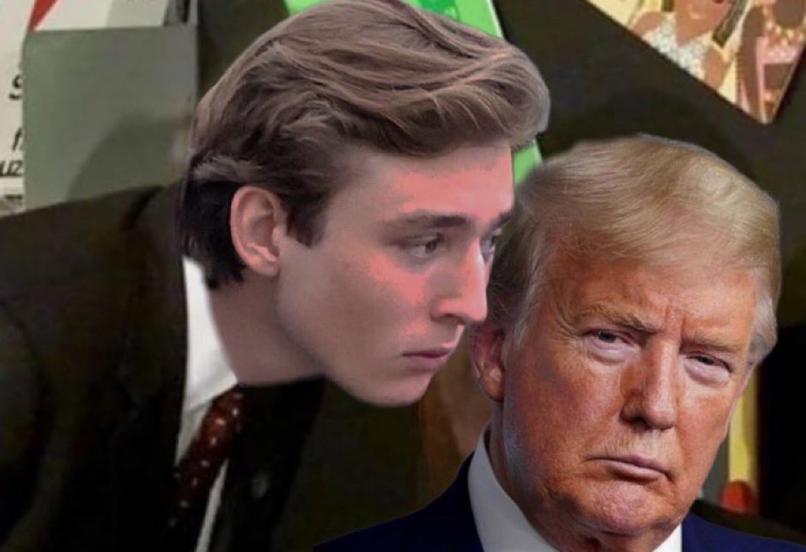 Barron Trump Advice Blank Meme Template