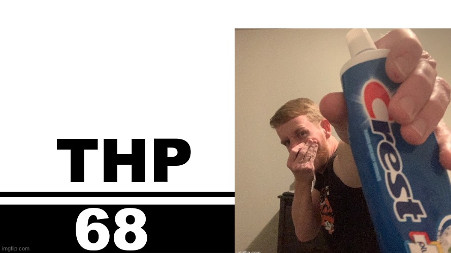 Smash Bros. Ultimate character card | THP; 68 | image tagged in smash bros ultimate character card | made w/ Imgflip meme maker