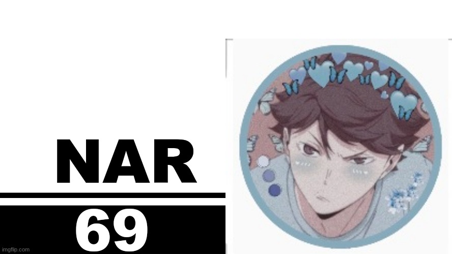 Smash Bros. Ultimate character card | NAR; 69 | image tagged in smash bros ultimate character card | made w/ Imgflip meme maker
