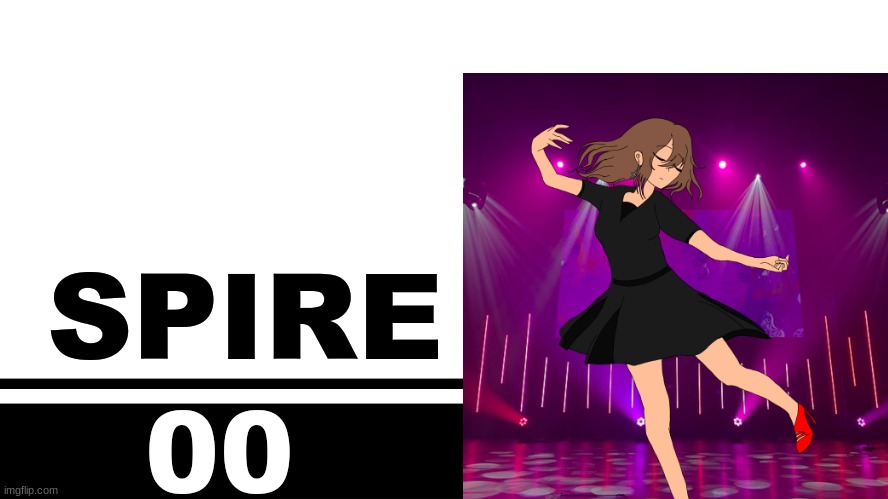 unofficial. | SPIRE; 00 | image tagged in smash bros ultimate character card | made w/ Imgflip meme maker