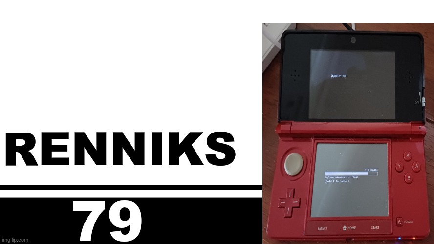 Smash Bros. Ultimate character card | RENNIKS; 79 | image tagged in smash bros ultimate character card | made w/ Imgflip meme maker