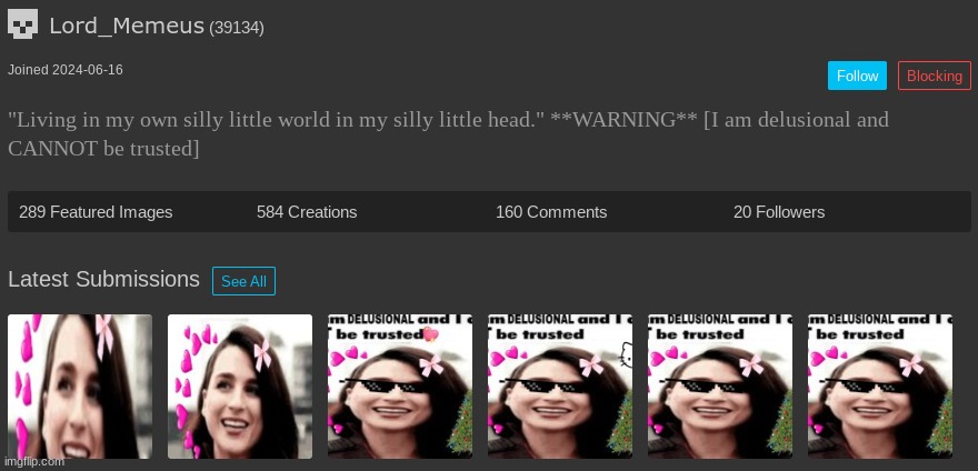 i fucking had enough. second user ive blocked on this account. | made w/ Imgflip meme maker