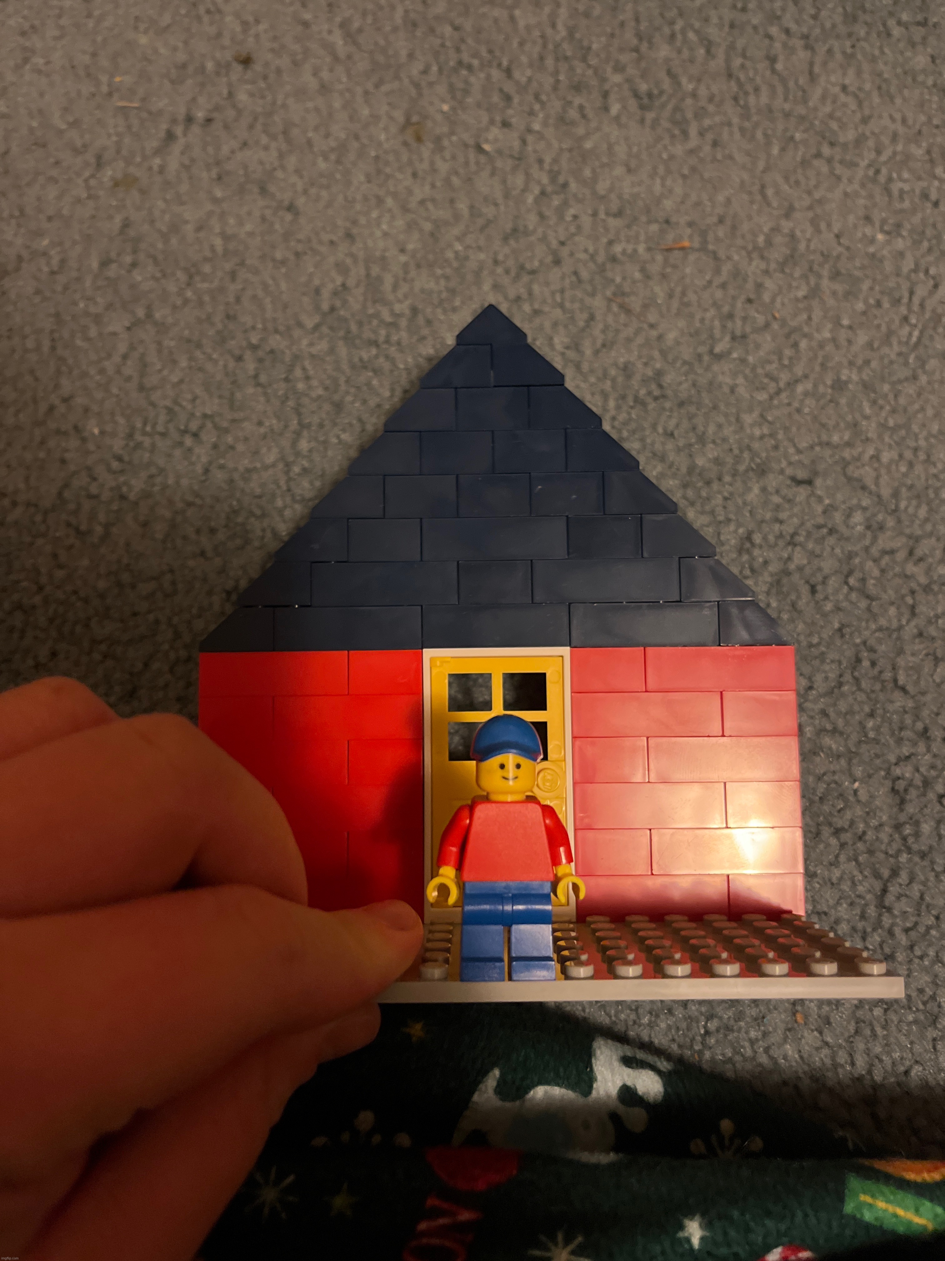 what do y'all think of my fav lego guy's house | made w/ Imgflip meme maker