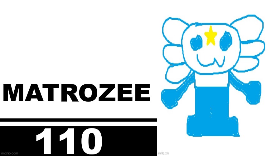 Smash Bros. Ultimate character card | MATROZEE; 110 | image tagged in smash bros ultimate character card | made w/ Imgflip meme maker