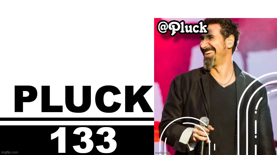 Smash Bros. Ultimate character card | PLUCK; 133 | image tagged in smash bros ultimate character card | made w/ Imgflip meme maker