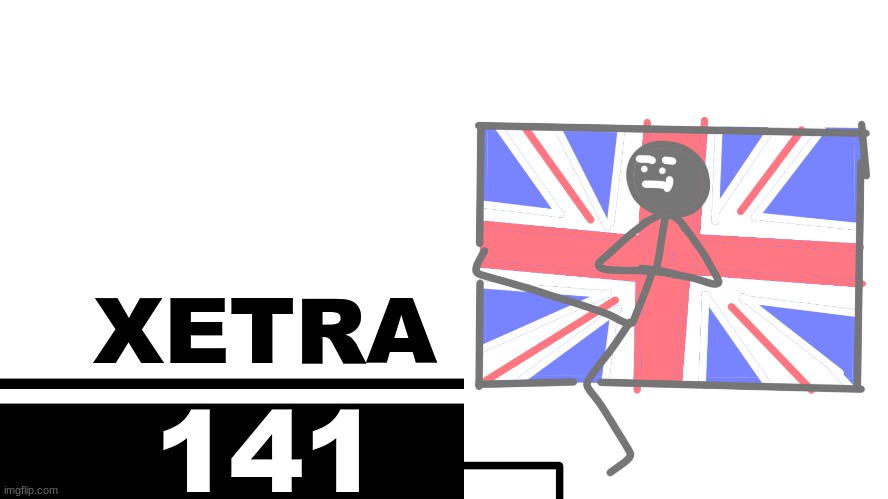 Smash Bros. Ultimate character card | XETRA; 141 | image tagged in smash bros ultimate character card | made w/ Imgflip meme maker
