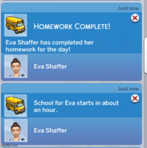 me fr fr | image tagged in sims 4,the sims,homework | made w/ Imgflip meme maker