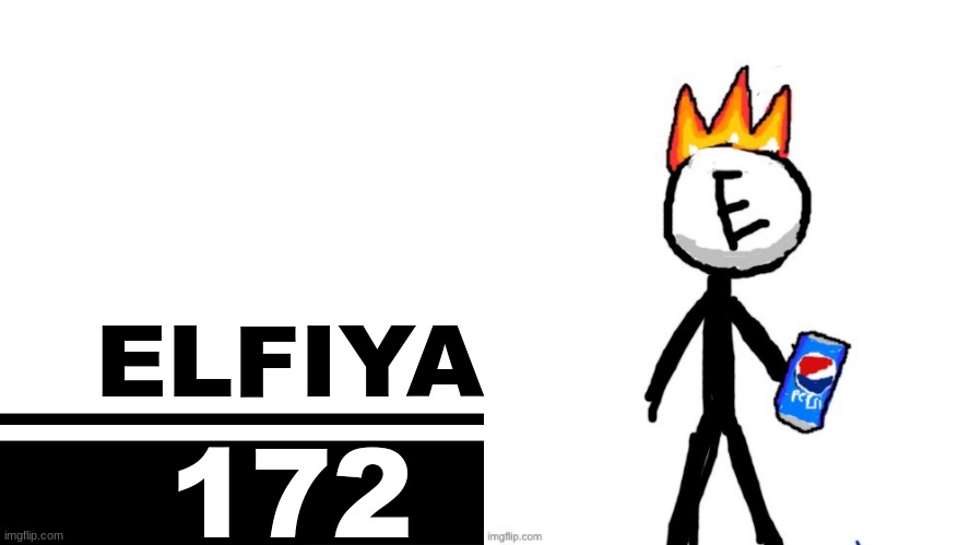 Smash Bros. Ultimate character card | ELFIYA; 172 | image tagged in smash bros ultimate character card | made w/ Imgflip meme maker