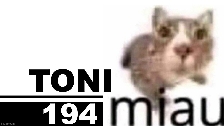 Smash Bros. Ultimate character card | TONI; 194 | image tagged in smash bros ultimate character card | made w/ Imgflip meme maker