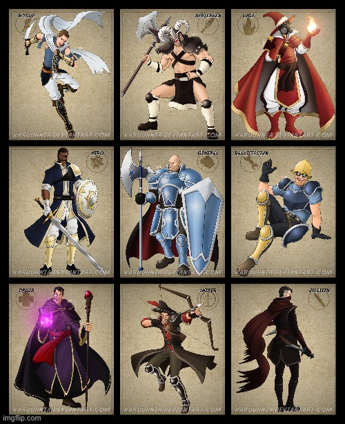 team fortress as fire emblem units | made w/ Imgflip meme maker