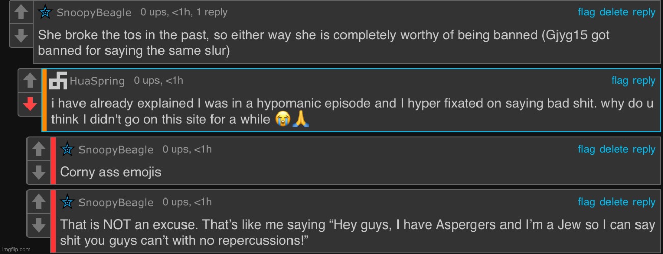 Guys I can say slurs now, I have an excuse | made w/ Imgflip meme maker
