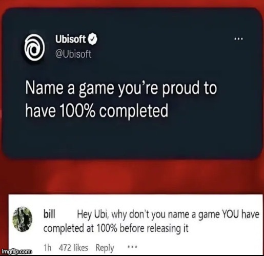 AHAHAHAHAHA | image tagged in memes,funny,ubisoft,games,relatable,true | made w/ Imgflip meme maker