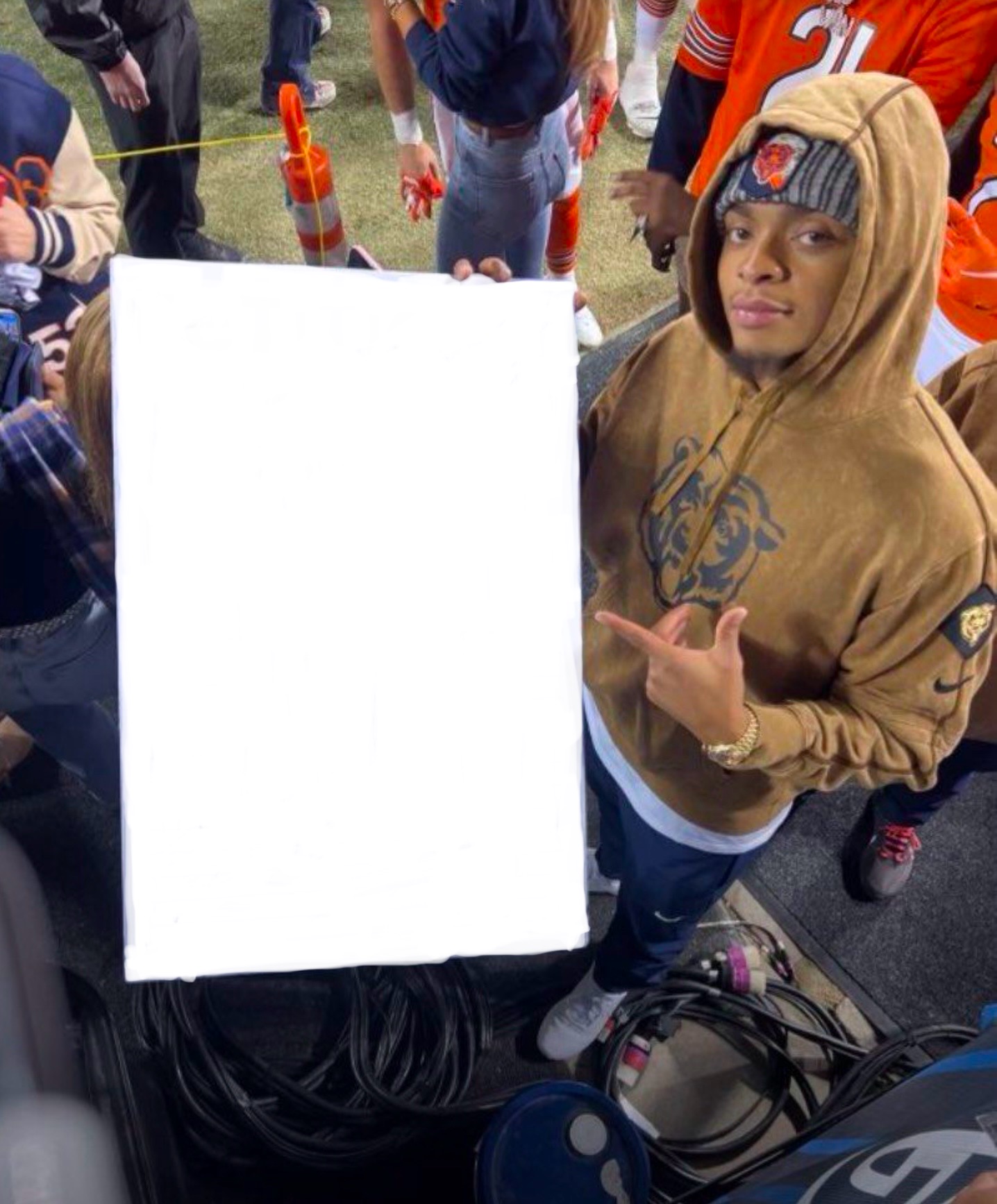 Justin Fields Blank Meme Template