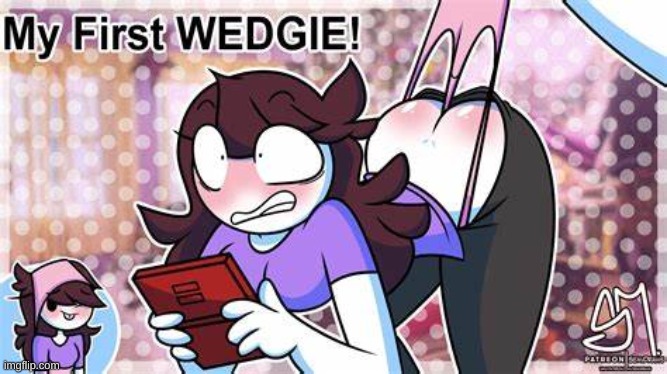 jaiden animations my first wedgie by semidraws | image tagged in jaiden animations my first wedgie by semidraws | made w/ Imgflip meme maker