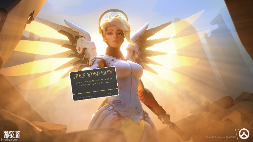 Mercy | image tagged in mercy | made w/ Imgflip meme maker