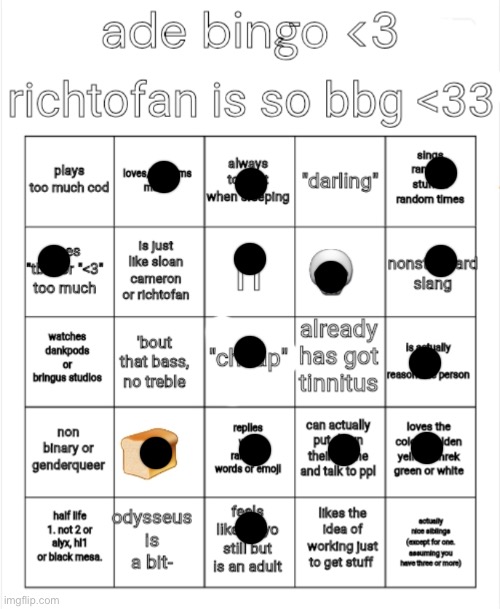 Damn children with their damn bingos that I don't understand half the time (Ade: fym) | image tagged in adelaideaux bingo mk ii | made w/ Imgflip meme maker