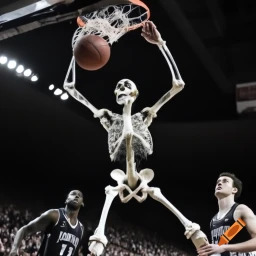 High Quality SKELETON FUBKING BALLIN Blank Meme Template