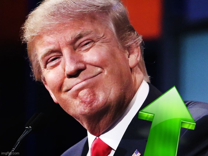 Donald Trump Happy | image tagged in donald trump happy | made w/ Imgflip meme maker