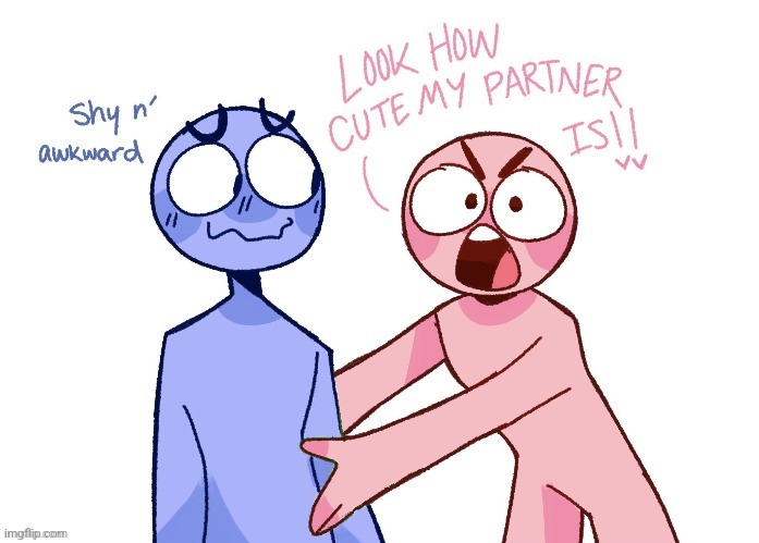 I'm literally the pink one | made w/ Imgflip meme maker