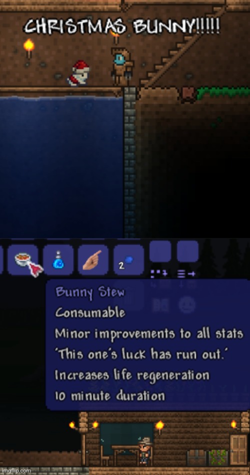 terraria with matrozee is funny | made w/ Imgflip meme maker