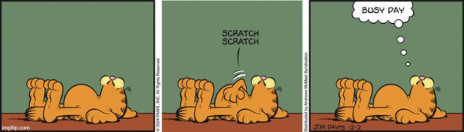 Garfield | image tagged in comics | made w/ Imgflip meme maker