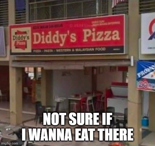 Sus Pizza | NOT SURE IF I WANNA EAT THERE | image tagged in dark humor | made w/ Imgflip meme maker