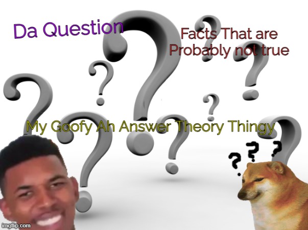 LowQualityCheems Theory template (yes i will be changing my username as soon as img lets me) link in comments | image tagged in lowqualitycheems theory template | made w/ Imgflip meme maker