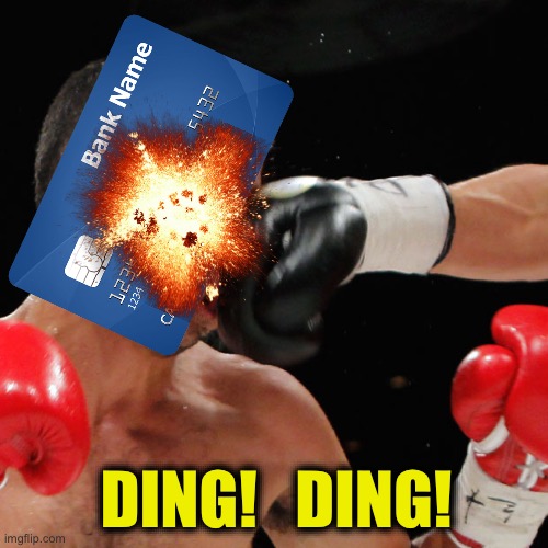 Boxer Getting Punched In The Face | DING!   DING! | image tagged in boxer getting punched in the face | made w/ Imgflip meme maker