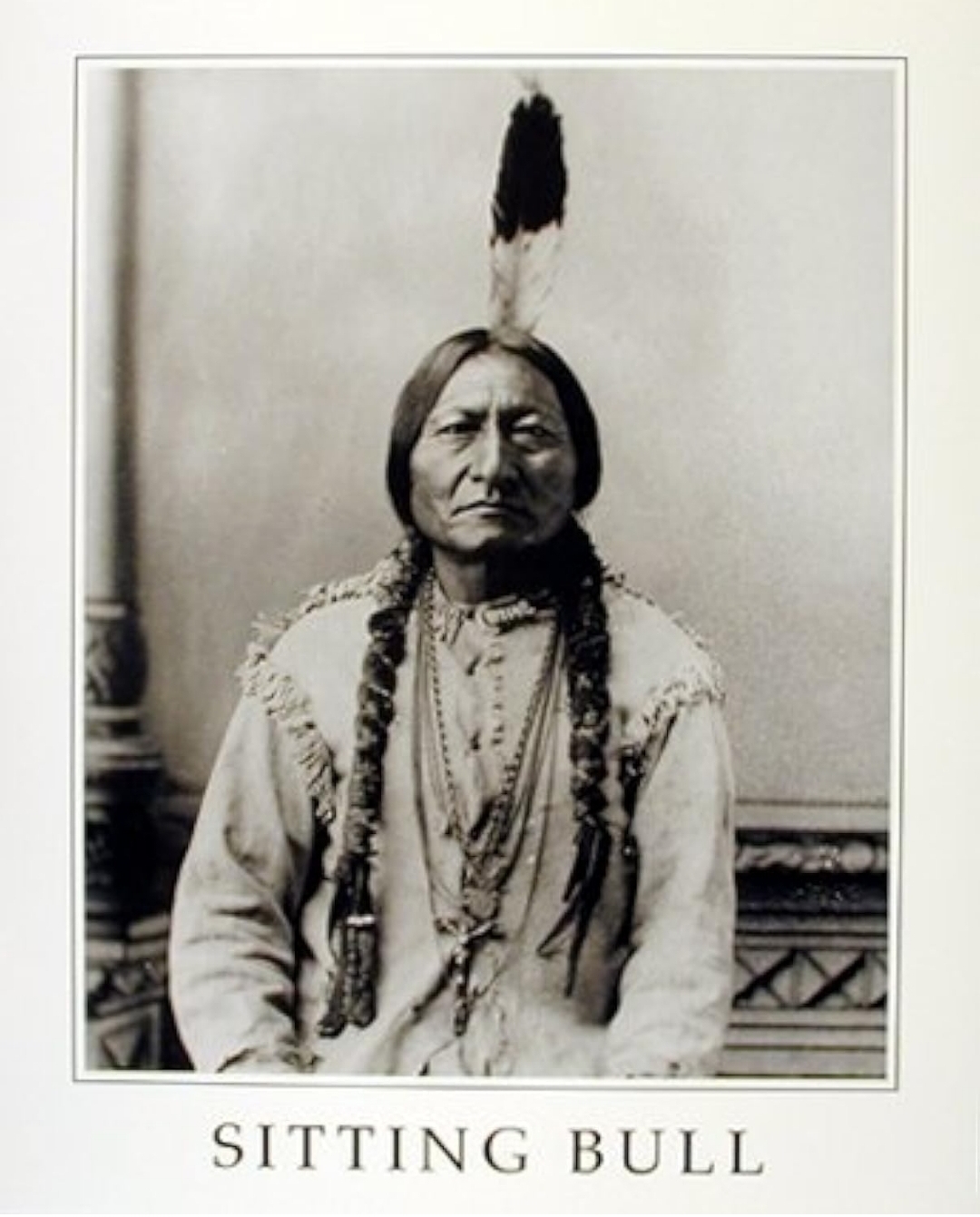 Sitting bull Blank Meme Template