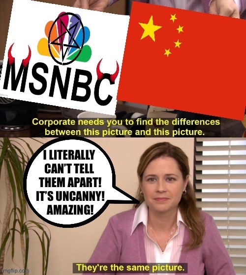 I LITERALLY 
CAN’T TELL 
THEM APART!
IT’S UNCANNY!
AMAZING! | made w/ Imgflip meme maker