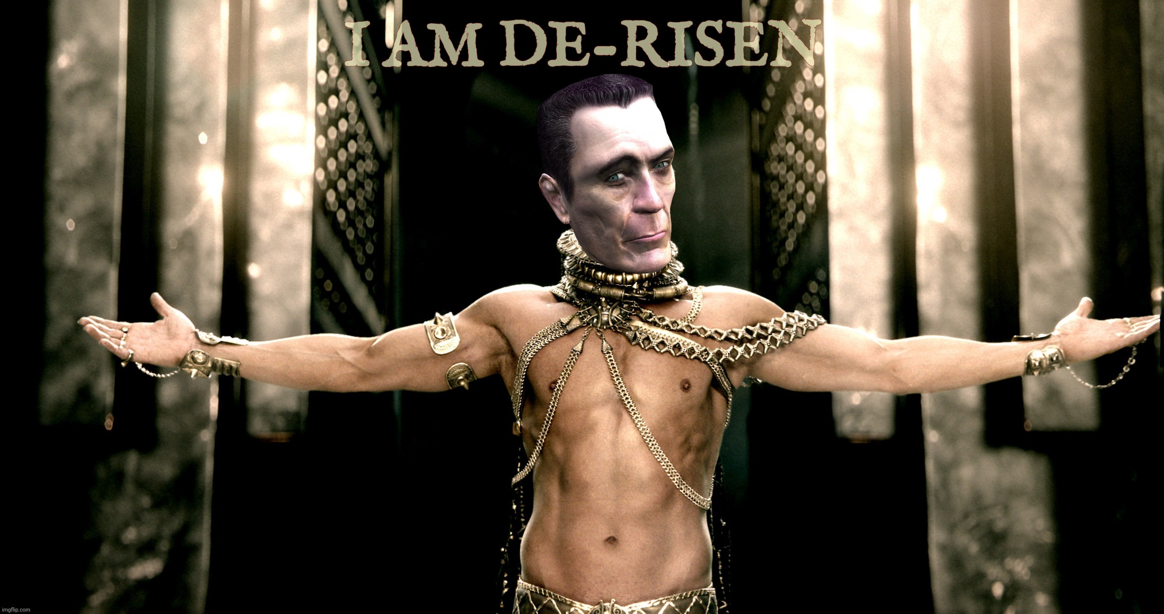 I AM DE-RISEN | made w/ Imgflip meme maker