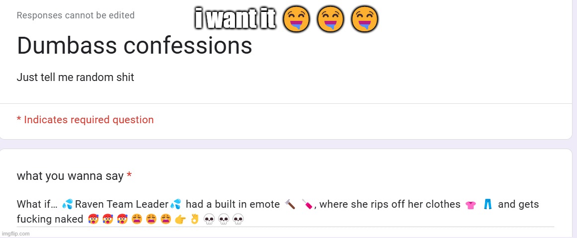 i back | i want it 🤤🤤🤤 | made w/ Imgflip meme maker