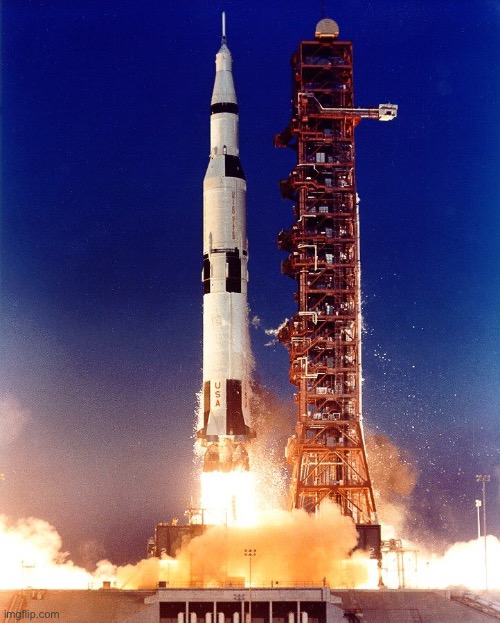 Saturn v rocket | image tagged in saturn v rocket | made w/ Imgflip meme maker