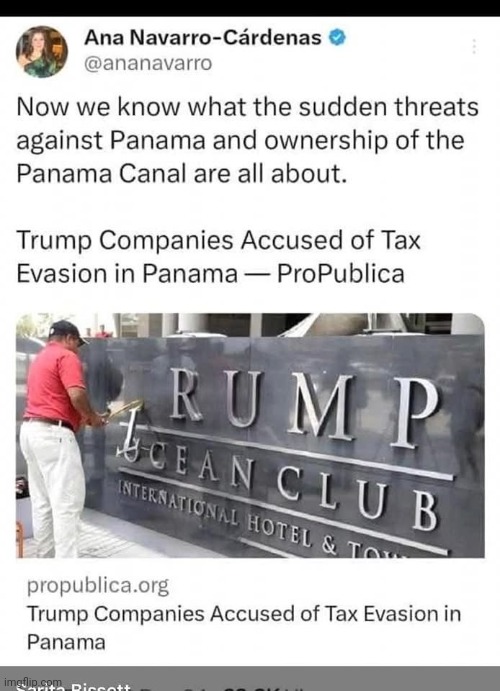 image tagged in panama,trump lies,tax fraud | made w/ Imgflip meme maker