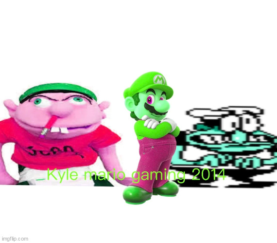 kyle mario gaming 2014 | made w/ Imgflip meme maker