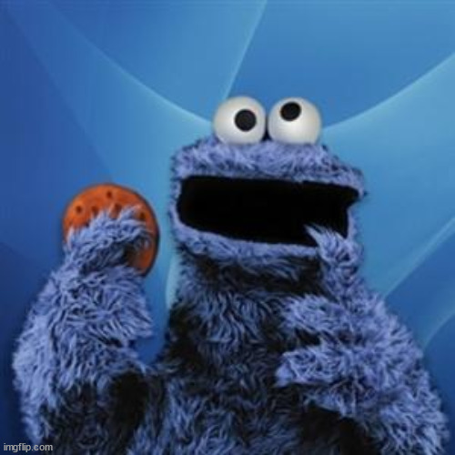 cookie monster | image tagged in cookie monster | made w/ Imgflip meme maker