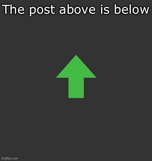 The post above is below Blank Meme Template