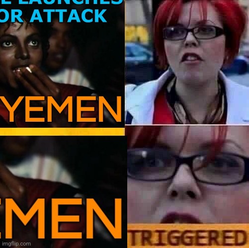 Triggered feminist | image tagged in triggered feminist | made w/ Imgflip meme maker