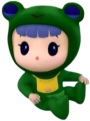 Rubi sitting Blank Meme Template