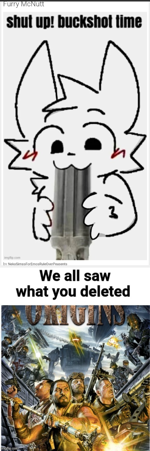 image tagged in we all saw what you deleted | made w/ Imgflip meme maker