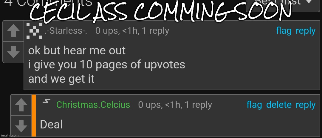 CECIL ASS COMMING SOON | made w/ Imgflip meme maker