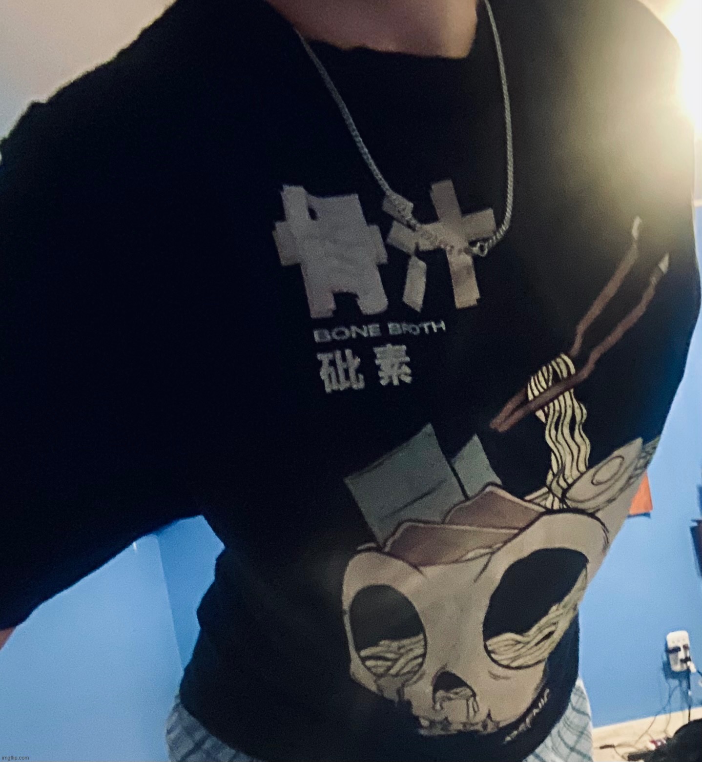 Guys what do we think of the skull ramen shirt | made w/ Imgflip meme maker