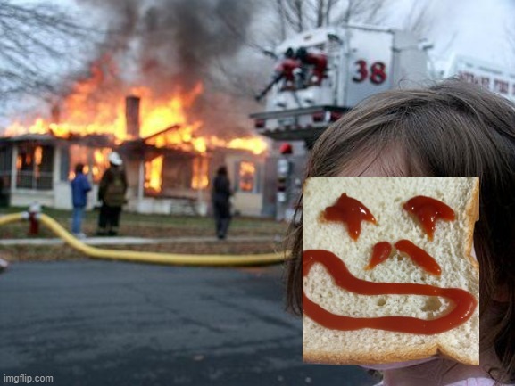 Disaster girl Happy Face | image tagged in memes,disaster girl,sandwich happy face,happy face | made w/ Imgflip meme maker