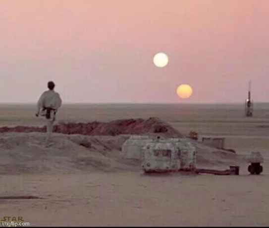 Tatooine | image tagged in tatooine | made w/ Imgflip meme maker