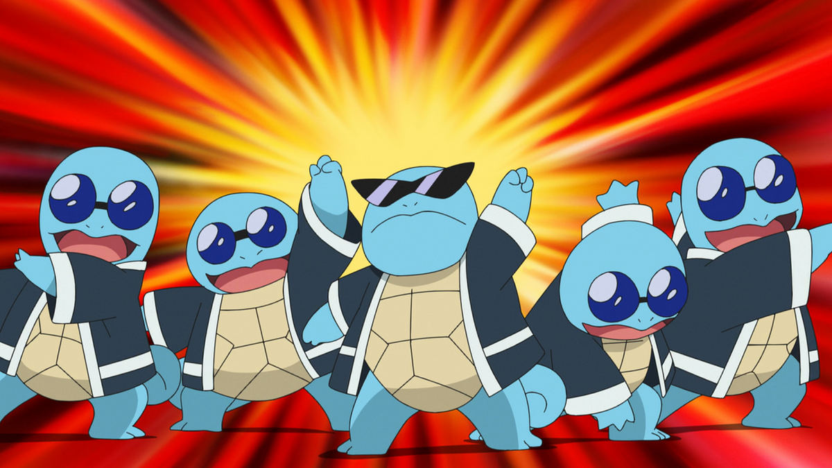 Squirtle squad Blank Meme Template