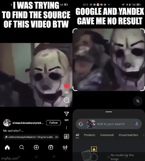 even the Poughkeepsie movie doesn't have this thing. (strange) | GOOGLE AND YANDEX GAVE ME NO RESULT; I WAS TRYING TO FIND THE SOURCE OF THIS VIDEO BTW | made w/ Imgflip meme maker